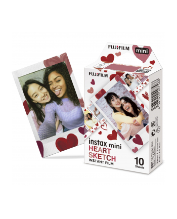 Fujifilm instax mini Film Heart Sketch