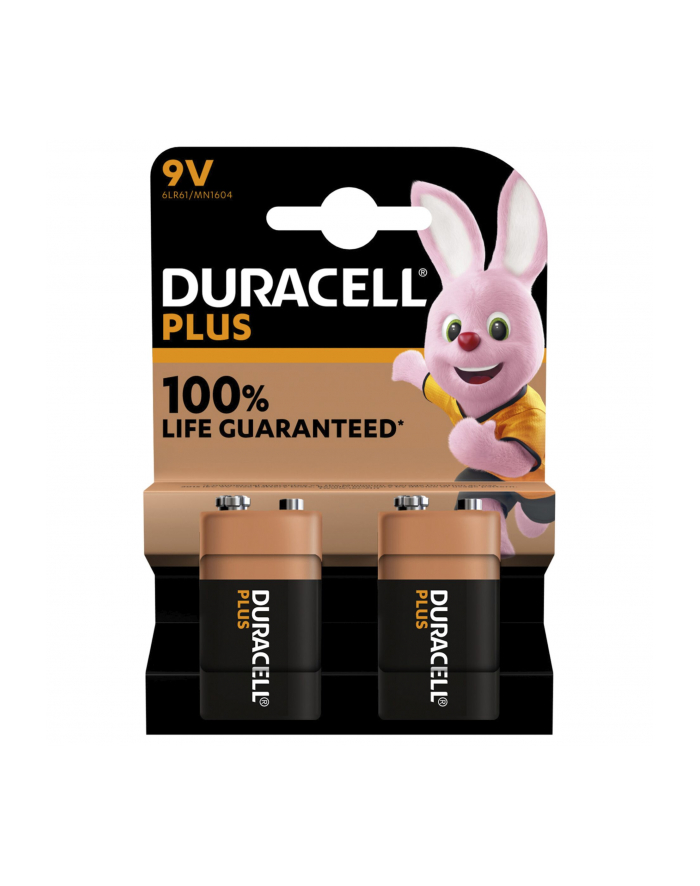 1x2 Duracell Plus 9V-Block MN1640 6LR61 główny