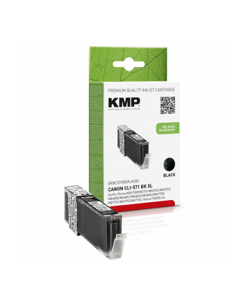 KMP C107BKX Tusz sw komp. z Canon CLI-571 XL BK