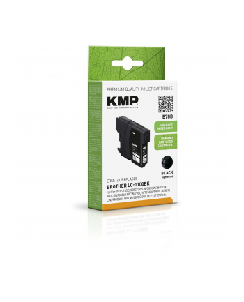 KMP B78B tusz czarny kompatybil. z Brother LC-1100 BK
