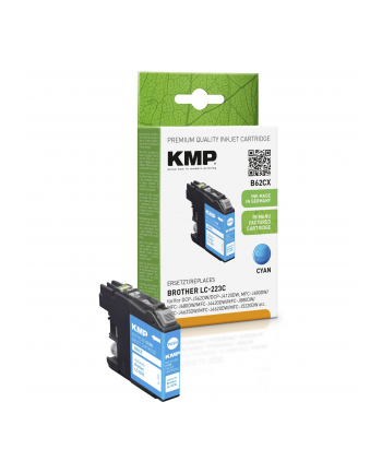 KMP B62CX tusz cyan kompatybilny z Brother LC-223 C nr 1