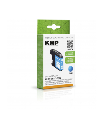 KMP B62CX tusz cyan kompatybilny z Brother LC-223 C nr 2