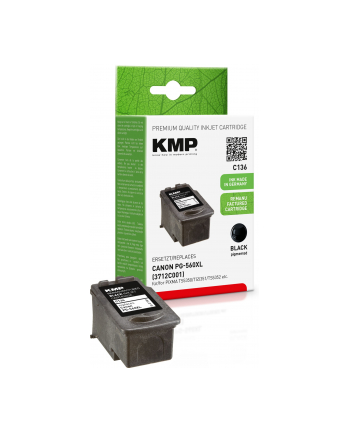 KMP C136 tusz czarny kompatybilny z Canon PG-560 XL