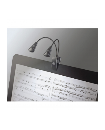 K&M 12243 Music Stand Light Double LED FlexLight nr 2