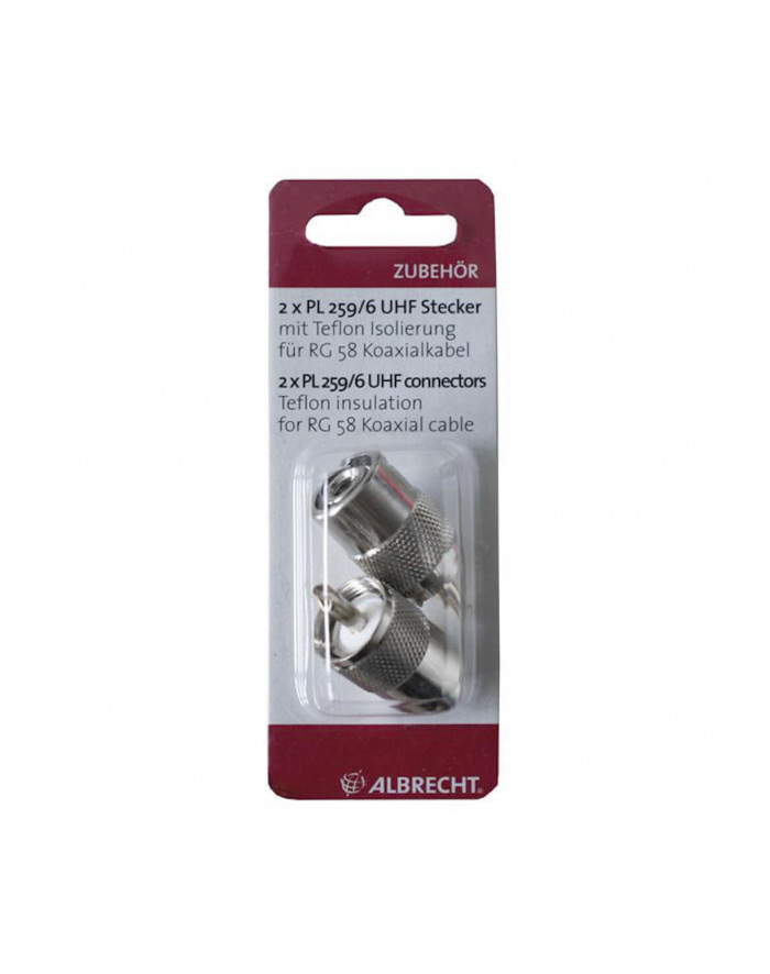 Albrecht PL259/6 UHF Plug główny