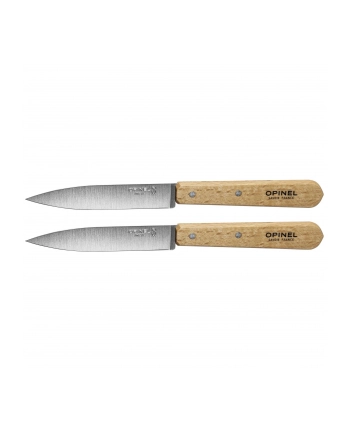 Opinel zestaw nozy kuchennych No. 112 2-czesc. kolor naturalny