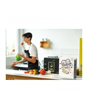 Herma Recipe Folder  black Home Cooking DIN A4        19668
