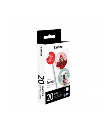Canon ZP-2030-2C ZINK Circle Sticker 3,3 cm (20 arkusz)