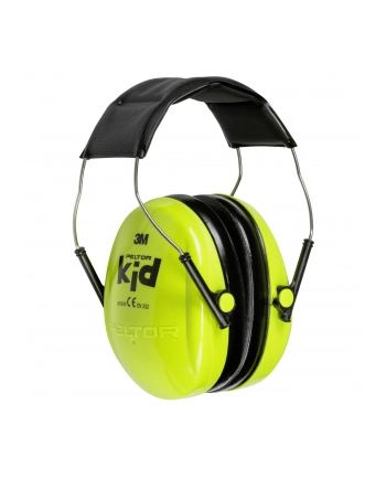 3M Peltor Kid nauszniki przeciwh. KIDV 27dB neon zielony