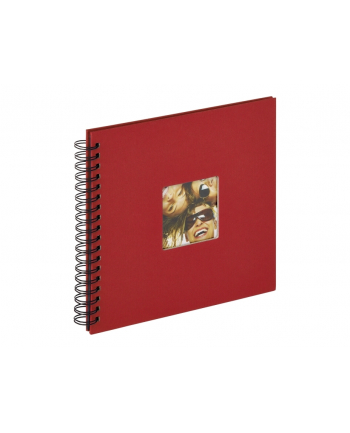 Walther Fun czerwony 26x25 album spiraln. 40 czarnych str. SA108R nr 2