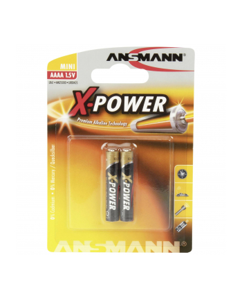 10x2 Ansmann Alkaline AAAA X-Power                1510-0005