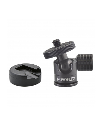 Novoflex Ball Head small with Hot Shoe