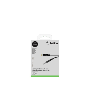 Belkin MIXIT Lightning na 3,5mm AUX kabel 1,8m AV10172bt06-BLK