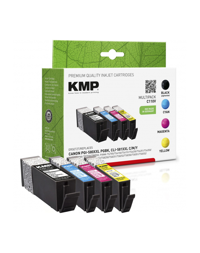 KMP C110V multipak komp. z Canon PGI-580/CLI-581 XXL główny