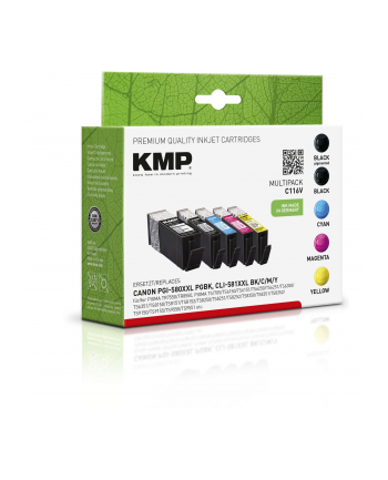 KMP C116V multipak komp. z Canon PGI-580/CLI-581 XXL BCMY