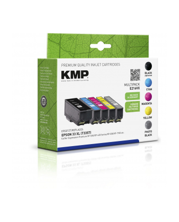 KMP E216VX multipak BK/PBK/CMY kompatybilny z Epson T 3357 XL