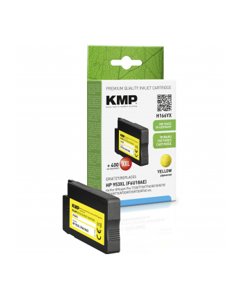KMP H166YX Tusz zolty kompatybilny z HP F6U18AE