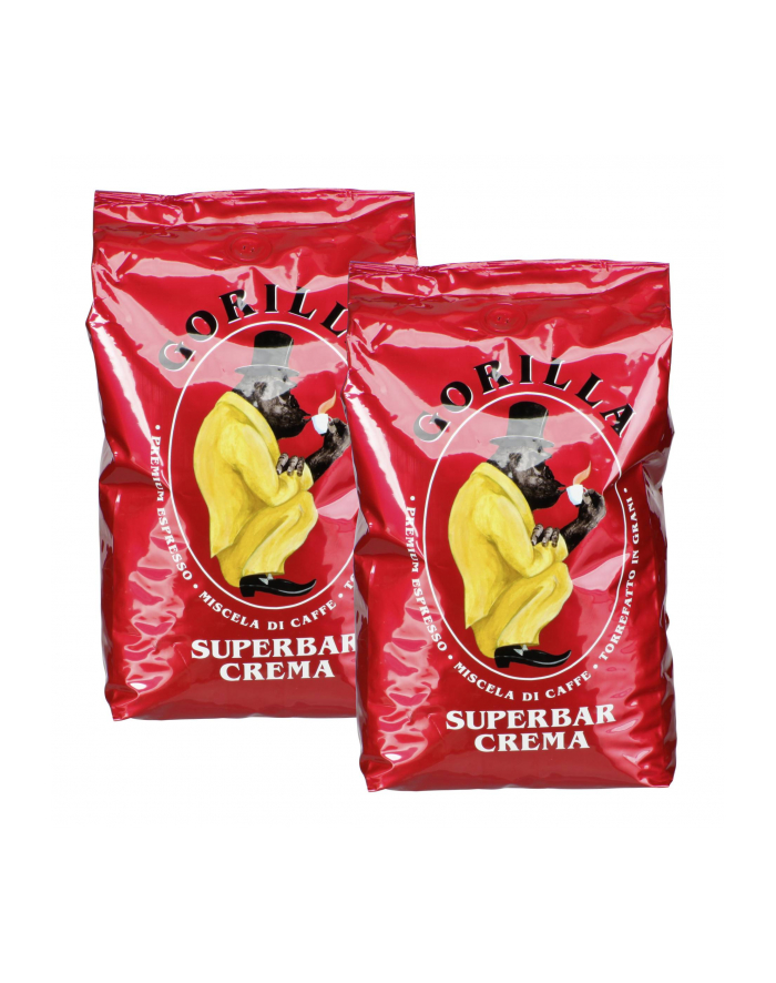 Joerges Espresso Gorilla Superbar Crema 2 Kg zestaw główny