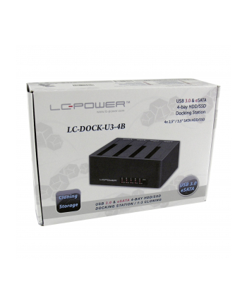 LC Power LC-DOCK-U3-4B HDD docking station