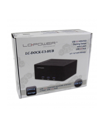 LC Power LC-DOCK-U3-HUB HDD docking station