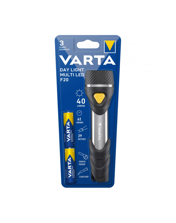 Varta Day Light Multi LED F20 latarka z 9 x 5mm LED główny