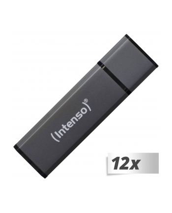 12x1 Intenso Alu Line        4GB USB Stick 2.0 grafitowy