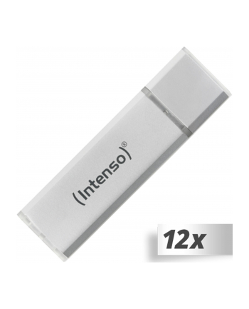 12x1 Intenso Alu Line silver 4GB USB Stick 2.0