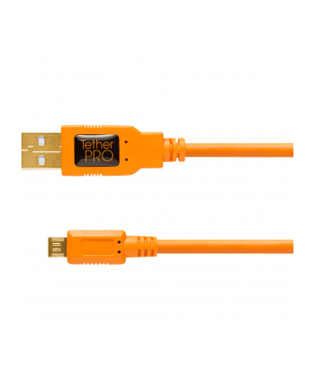 Tether Tools TetherPro USB 2.0 A Male to Micro B 5-pin orange