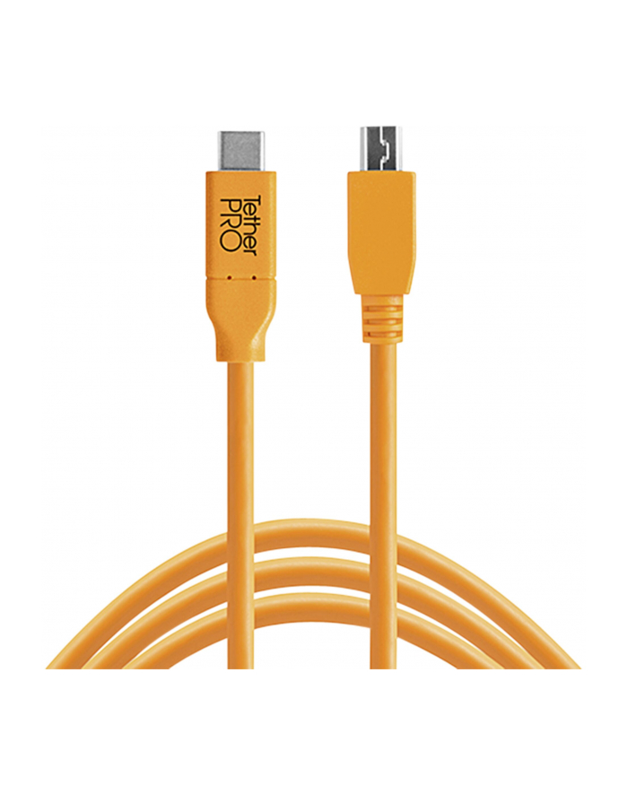 Tether Tools USB-C zu 2.0 Mini B 5-Pin 4,60m pomaranczowy główny