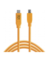 Tether Tools USB-C zu 2.0 Micro- B 5-Pin 4,60m pomaranczowy - nr 1