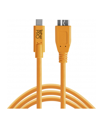 Tether Tools USB-C zu 3.0 Micro- B 4,60m pomaranczowy