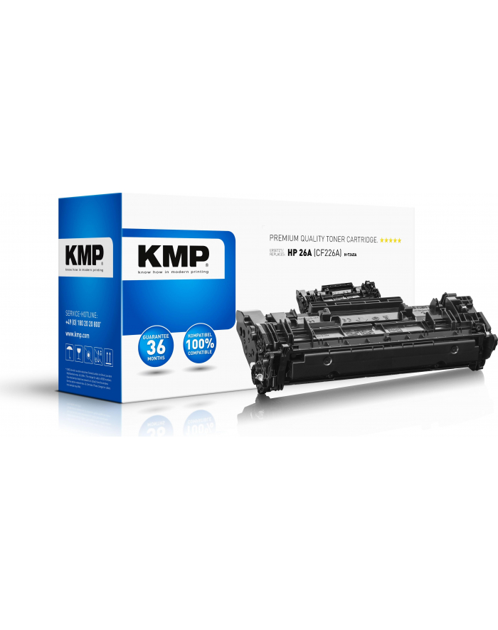 KMP H-T245A toner czarny komp. z HP CF 226 A / Canon 052 główny