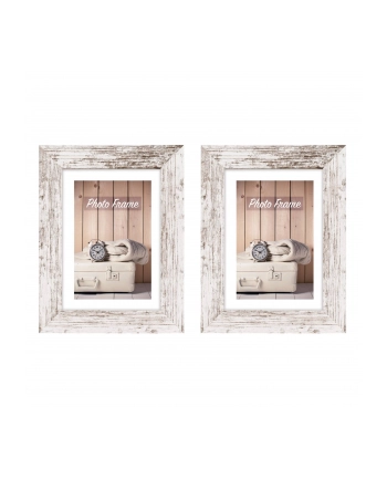 2x1 ZEP Nelson 6 biały/br.  18x24 drewno Bilderrahmen V21186