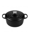 Le Creuset Signature brytfanna okragla 24 cm czarna - nr 1
