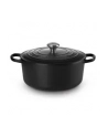 Le Creuset Signature brytfanna okragla 28 cm czarna - nr 9