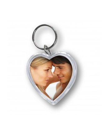 1x24 ZEP Photo Keychain 4x3,8 tworzywo sztuczne Heart 7360PD