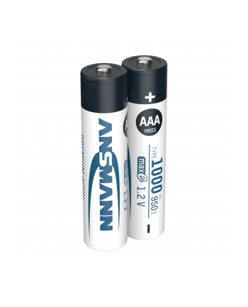 12x2 Ansmann NiMH akumulat. 1000 Micro AAA 950 mAh
