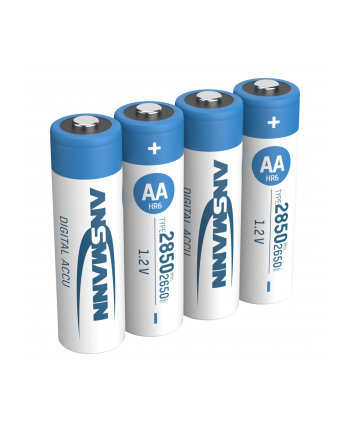 12x4 Ansmann NiMH akumulat. 2850 Mignon AA 2650 mAh DIGITAL nr 2