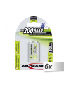 6x1 Ansmann maxE NiMH akumulator 9V-Block 200 mAh         5035342 - nr 1