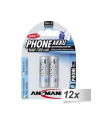 12x2 Ansmann maxE NiMH akumulat. Mignon AA 1300 mAh D-ECT PHONE - nr 1