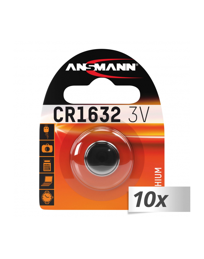 10x1 Ansmann CR 1632 główny