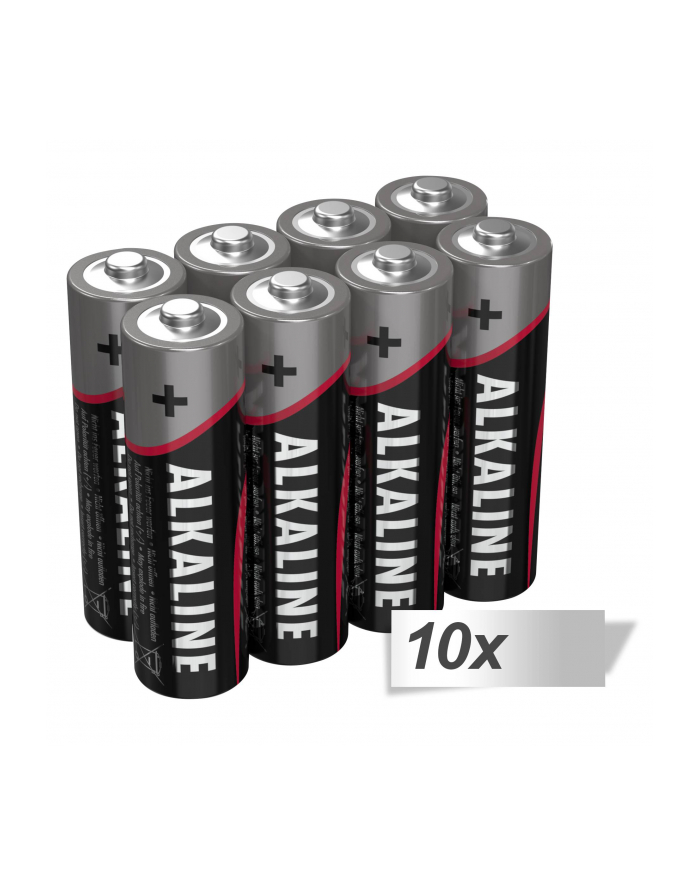 10x8 Ansmann Alkaline Mignon AA LR 6-red-line główny