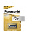 12x1 Panasonic Alkaline Power 9V-Block - nr 1