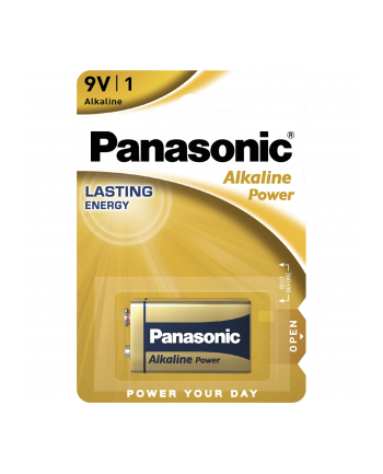 12x1 Panasonic Alkaline Power 9V-Block