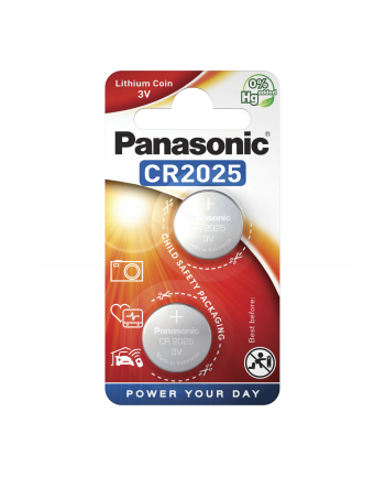 12x2 Panasonic CR 2025 Lithium Power PU inner box