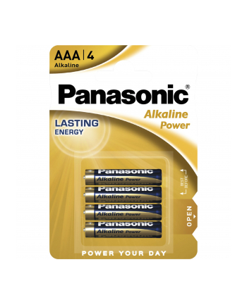12x4 Panasonic Alkaline Power Micro AAA LR03 nr 1