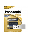 12x2 Panasonic Alkaline Power Baby C LR 14 - nr 1