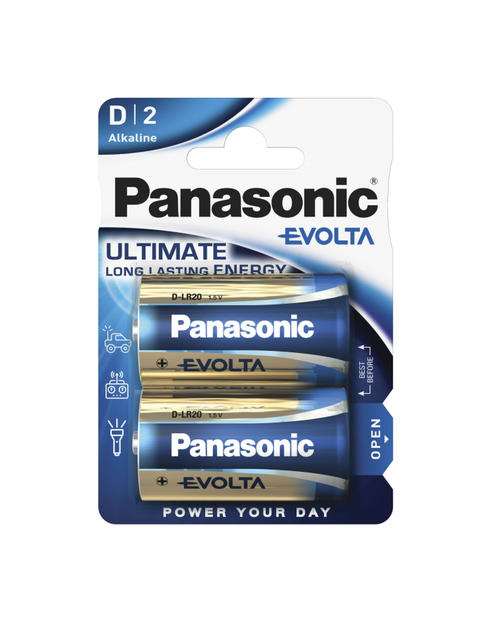 12x2 Panasonic Evolta Mono D LR 20                LR20EGE/2BP główny