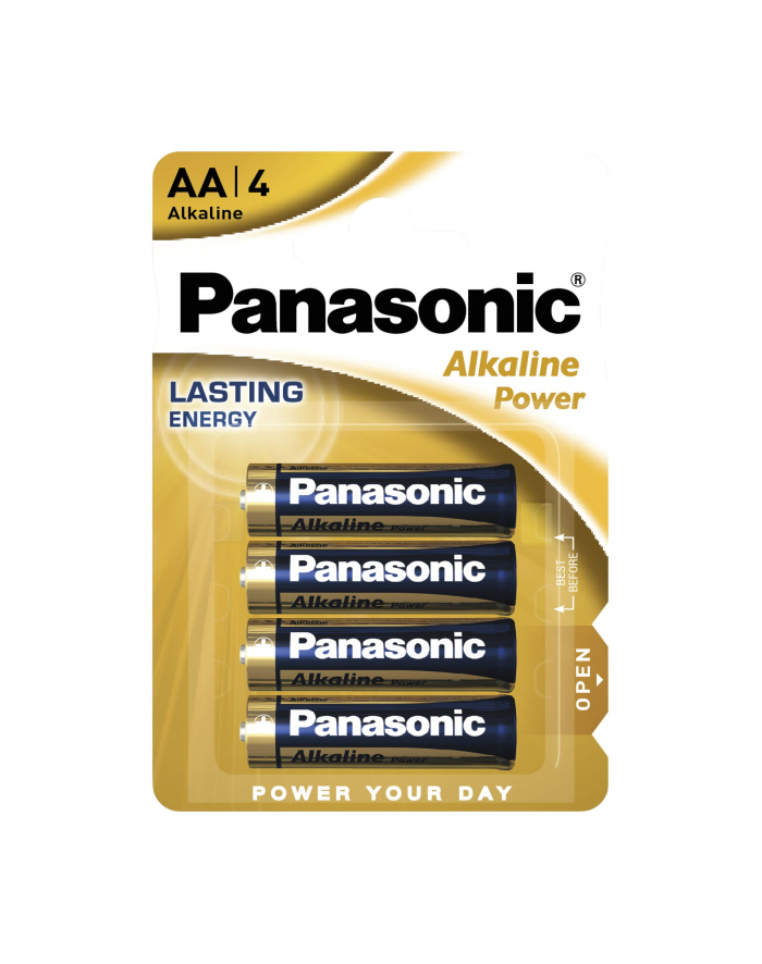 12x4 Panasonic Alkaline Power Mignon LR6 AA główny