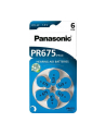10x1 Panasonic PR 675 baterie do apar. sluchowych Zinc Air 6 szt. - nr 6